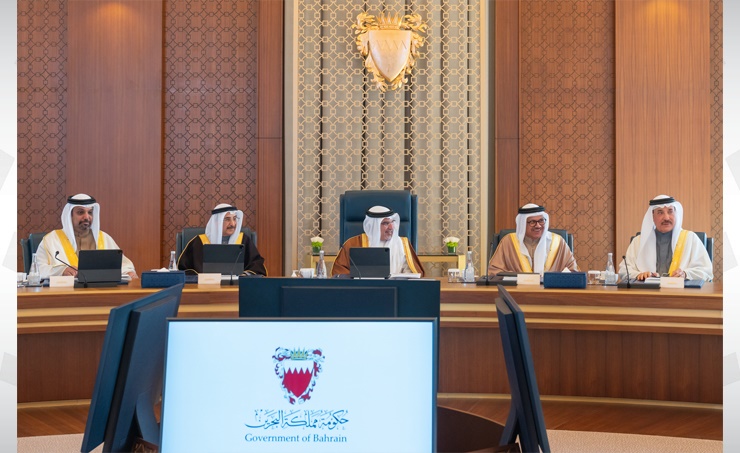 HRH the Crown Prince and Prime Minister chairs the weekly Cabinet Meeting
