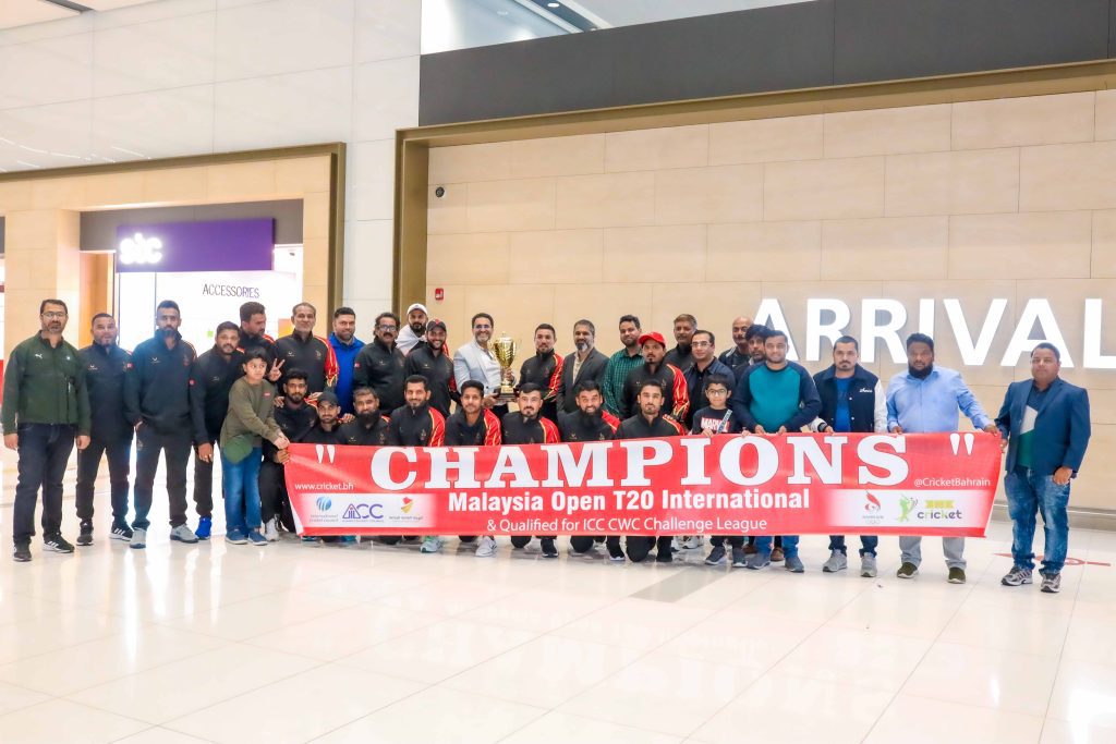Bahrain Cricket Team Victorious in Malaysia Open T20I Championship!