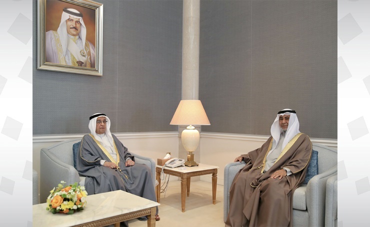 HH Shaikh Mohammed bin Mubarak receives Minister of Shura and Representatives Councils