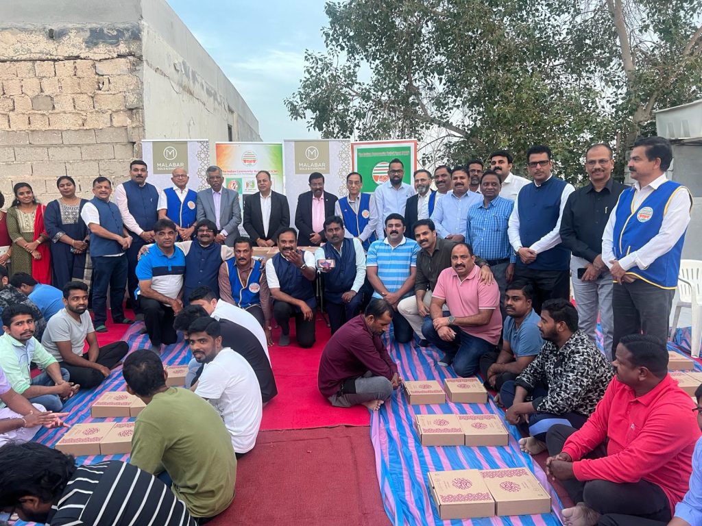 ICRF hosted Iftar at labour accommodation