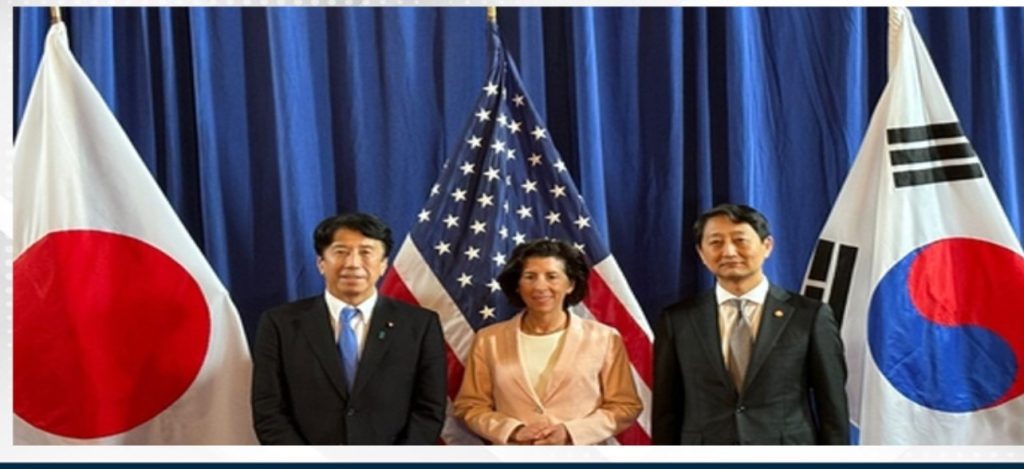 US, Japan, South Korea vow strategic cooperation to boost security, economies