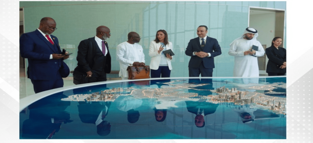 Sustainable Development Minister, CE of Bahrain EDB meets Ghanaian Senior Presidential Advisor