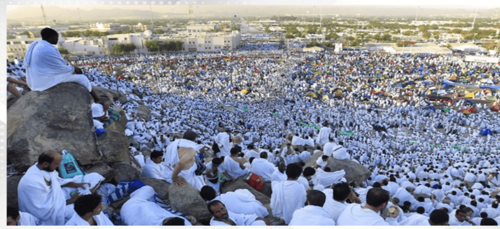 Pilgrims converge at Arafat for the central rite of Hajj