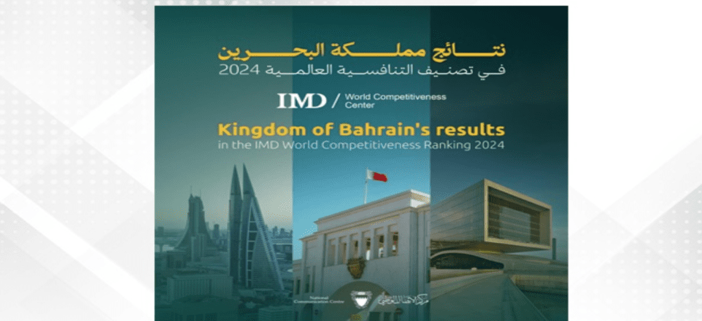 Bahrain soars to 21st globally in IMD’s World Competitiveness Ranking, 1st Globally in 12 Indicators, Top 10 in 75 Sub-Indicators