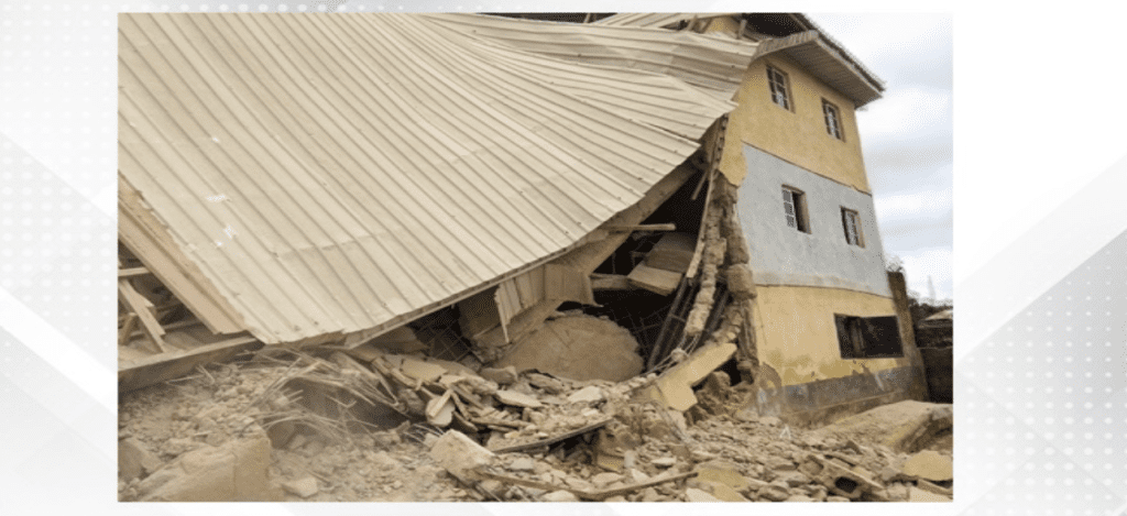 Nigerian school building collapses killing 22 people,