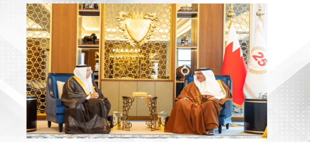 HRH the Crown Prince and Prime Minister meets with the newly elected Secretary General of the International Energy Forum