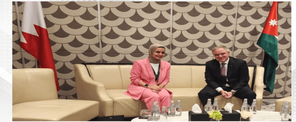 Youth Minister meets Jordanian counterpart