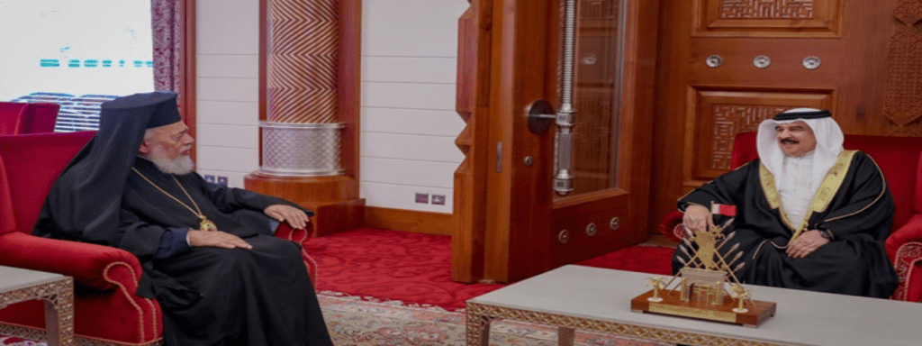 HM King receives Patriarchal Representative of Antioch to Russia