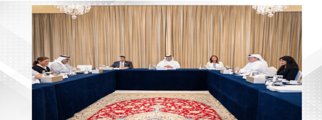 HH Shaikh Isa bin Salman bin Hamad Al Khalifa chairs the Board of Trustees meeting of the Isa bin Salman Education Charitable Trust