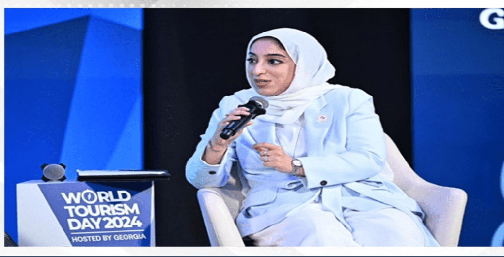 Tourism Minister highlights Bahrain’s tourism strategy at UNWTO World Tourism Day in Georgia
