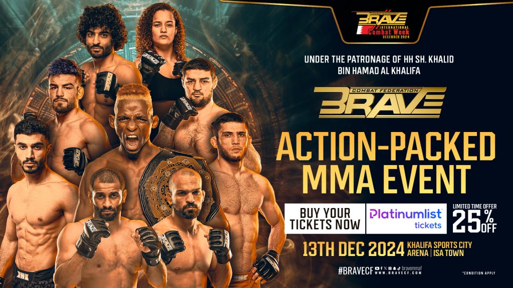 BRAVE CF set for biggest show tickets on sale now