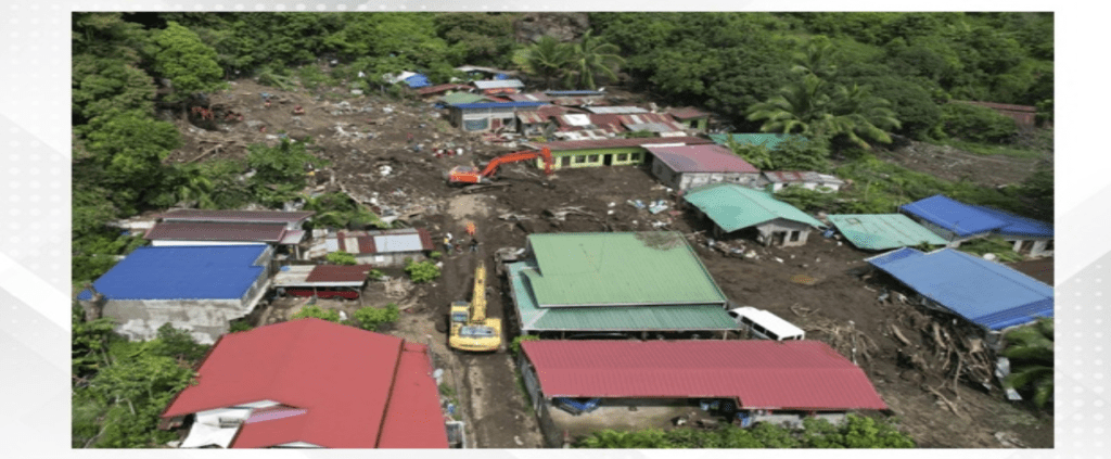 At least 126 dead and missing in massive flooding and landslides in Philippines