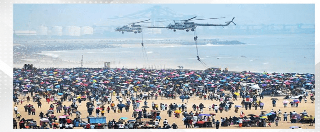 Three die of suspected heat stroke at air force event in India’s Chennai