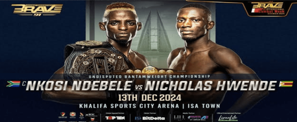 BRAVE CF 91 to feature bantamweight world title fight during Bahrain’s Brave International Combat Week 2024