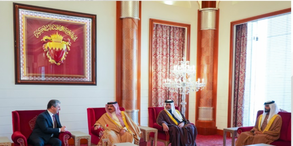 HM King receives Prime Minister of Kurdistan Regional Government