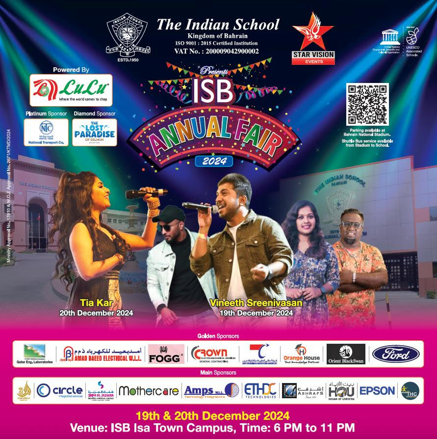 Stage set for ISB Annual Fair 2024