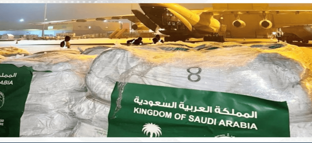 Eighth Saudi relief plane departs for Syria with essential aid supplies