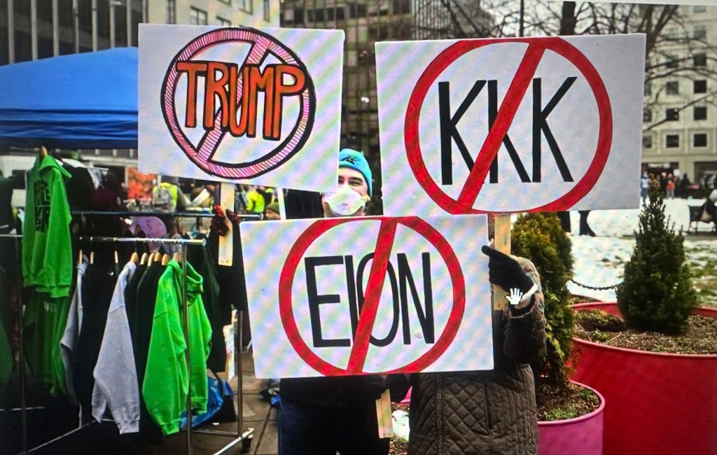 Protest against Donald Trump’s inauguration