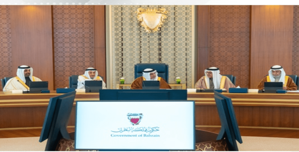 HRH the Crown Prince and Prime Minister chairs the weekly Cabinet Meeting