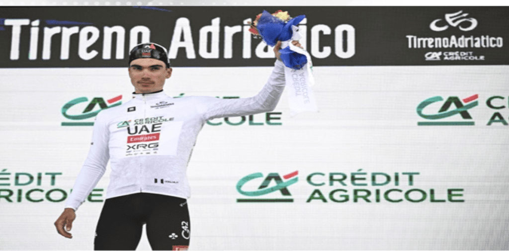 UAE team Emirates Ayuso takes 2nd in Tirreno Adriatico