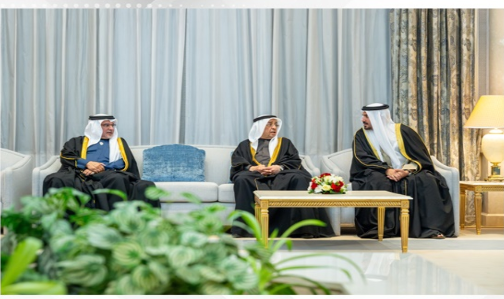 HRH the Crown Prince and Prime Minister visits the majlises of HH Shaikh Mohammed bin Mubarak Al Khalifa, the Kanoo family and HE Ali bin Saleh Al Saleh