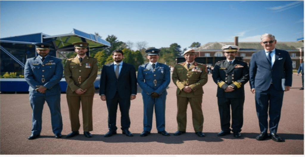 HH Shaikh Mohammed bin Khalifa bin Hamad bin Isa Al Khalifa graduates from RAF Cranwell