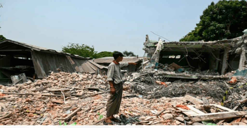 Myanmar quake death toll reaches 3,354