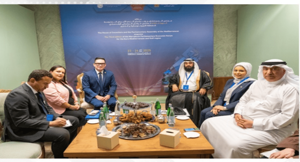 Central American Parliament President meets Bahrain parliamentary delegation in Marrakesh