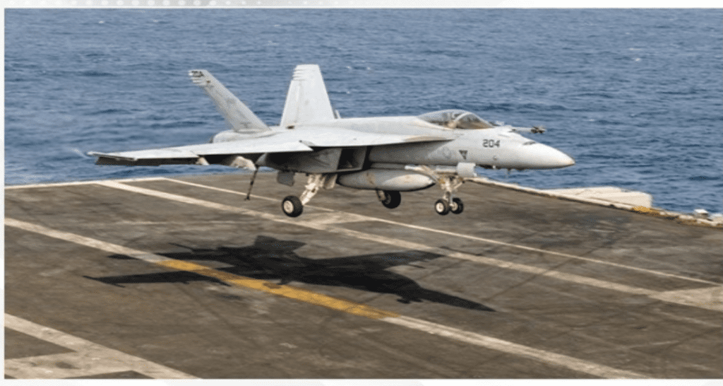 Another US fighter jet falls into Red Sea from Truman aircraft carrier