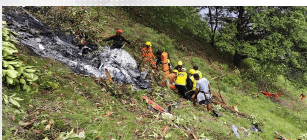 Helicopter crash in northern India kills 7 on Hindu pilgrimage route