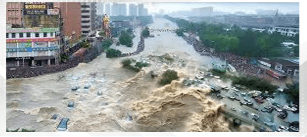 2 dead, 6 missing after torrential rainfall in central China