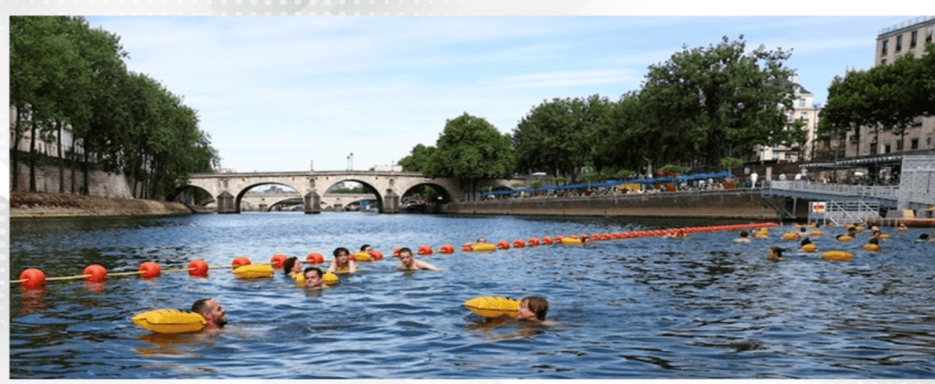 Paris opens river Seine for public swimming for first time since 1923