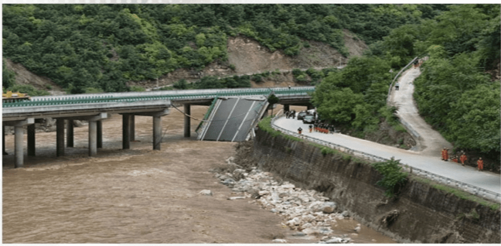 12 workers killed, 4 missing in bridge collapse in northwest China