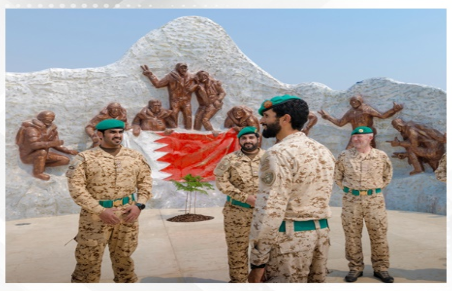 HH Shaikh Nasser bin Hamad inaugurates Al Roudha Camp Roundabout memorial