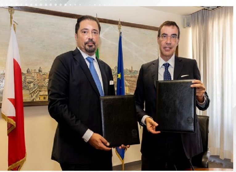 As part of HRH the Crown Prince and Prime Minister’s official visit to Italy; Bahrain, Italy sign joint declaration to boost customs cooperation