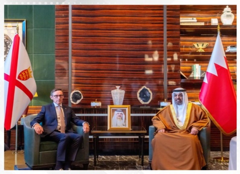 Finance Minister meets with External Relations Minister of Jersey