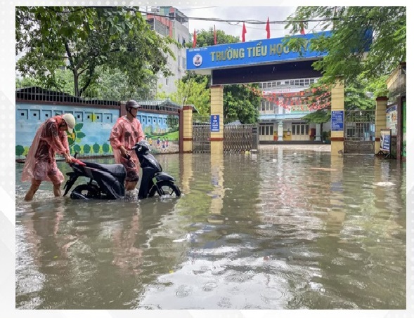 Hanoi flooded again as storm season brings more rain to Vietnam’s north