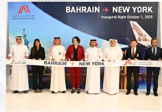 Gulf Air celebrates relaunch of direct flights to New York