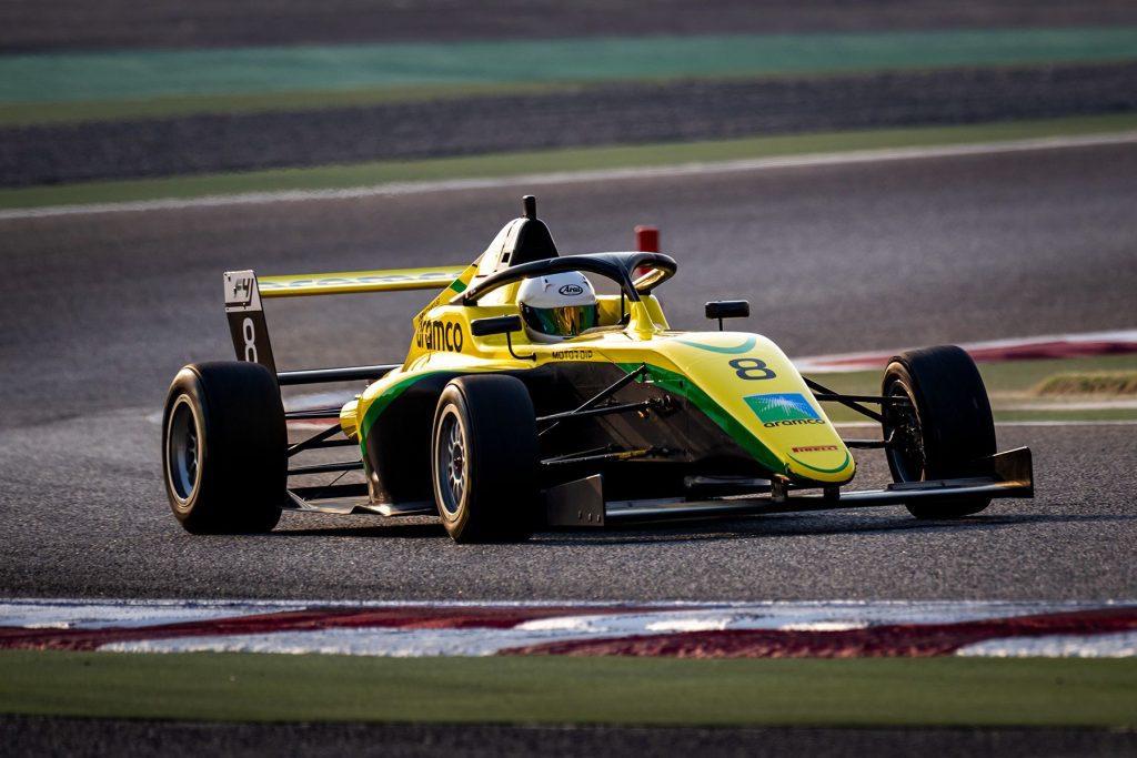 Momentum Builds as Aramco F4 Saudi Arabian Championship Wraps Up Bahrain Pre-Season Testing
