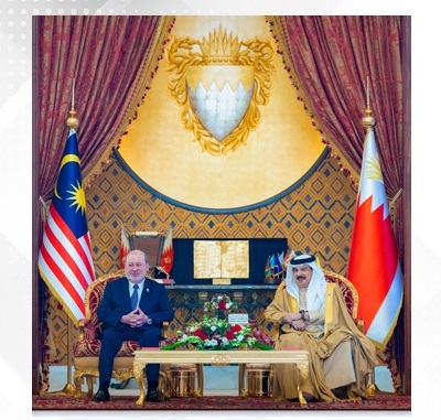 HM King meets HM King of Malaysia