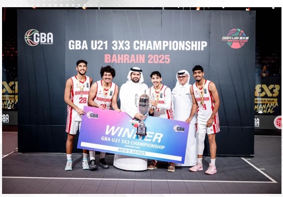 HH Shaikh Isa bin Ali attends conclusion of GBA U21 3×3 Championship