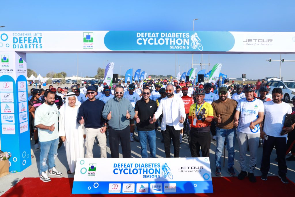 AL HILAL HEALTHCARE GROUP , JETOUR BAHRAIN, IN ASSOCIATION WITH THE BAHRAINCYCLING ASSOCIATION, SUCCESSFULLY HOST CYCLOTHON SEASON 5