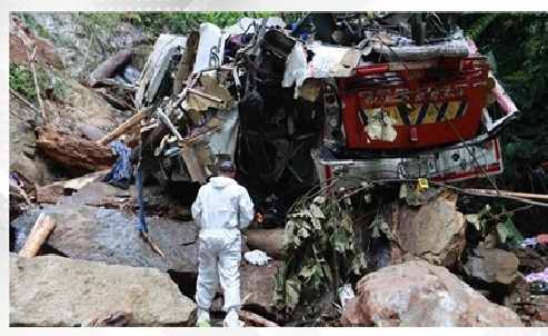 School bus accident in Colombia kills 17, injures 20