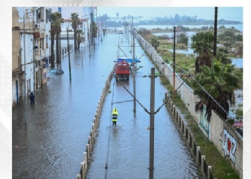 At least four dead as floods sweep across Tunisia