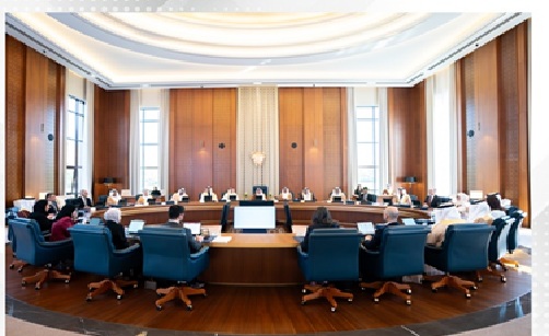 HRH the Deputy chairs the weekly Cabinet Meeting