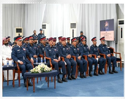 Chief of Police attends graduation ceremony