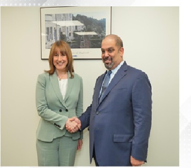 Finance Minister meets UK Chancellor of the Exchequer