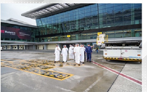 Transportation Minister reviews resumption of operations at Bahrain International Airport