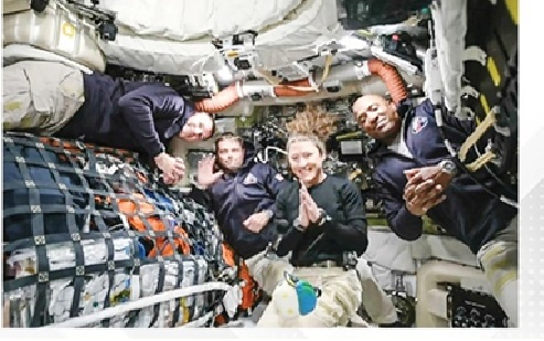 Artemis 2 astronauts embark on their return journey from the moon