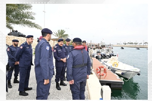 Interior Minister visits King Fahd Causeway Coast Guard Base